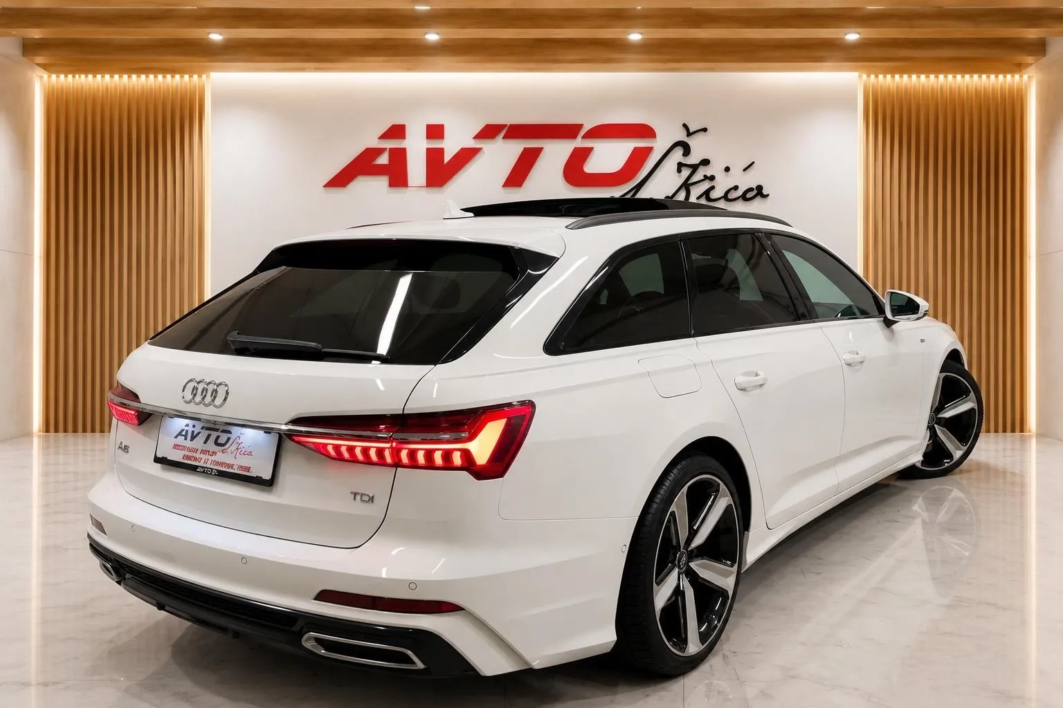 Zunanja slika - Audi A6 Avant - 2.0 TDI-S-LINE-VIRTUAL-ACC-MATRIX-PANORAMA-NAVI-.. - 6