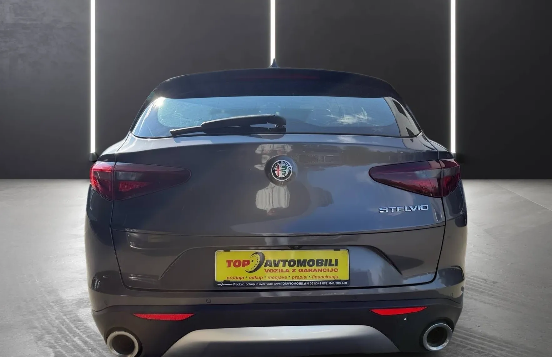 Zunanja slika - Alfa Romeo Stelvio - 2.2 Diesel LED NAVI TEMPOMAT KAMERA PDC USNJE TOP - 5