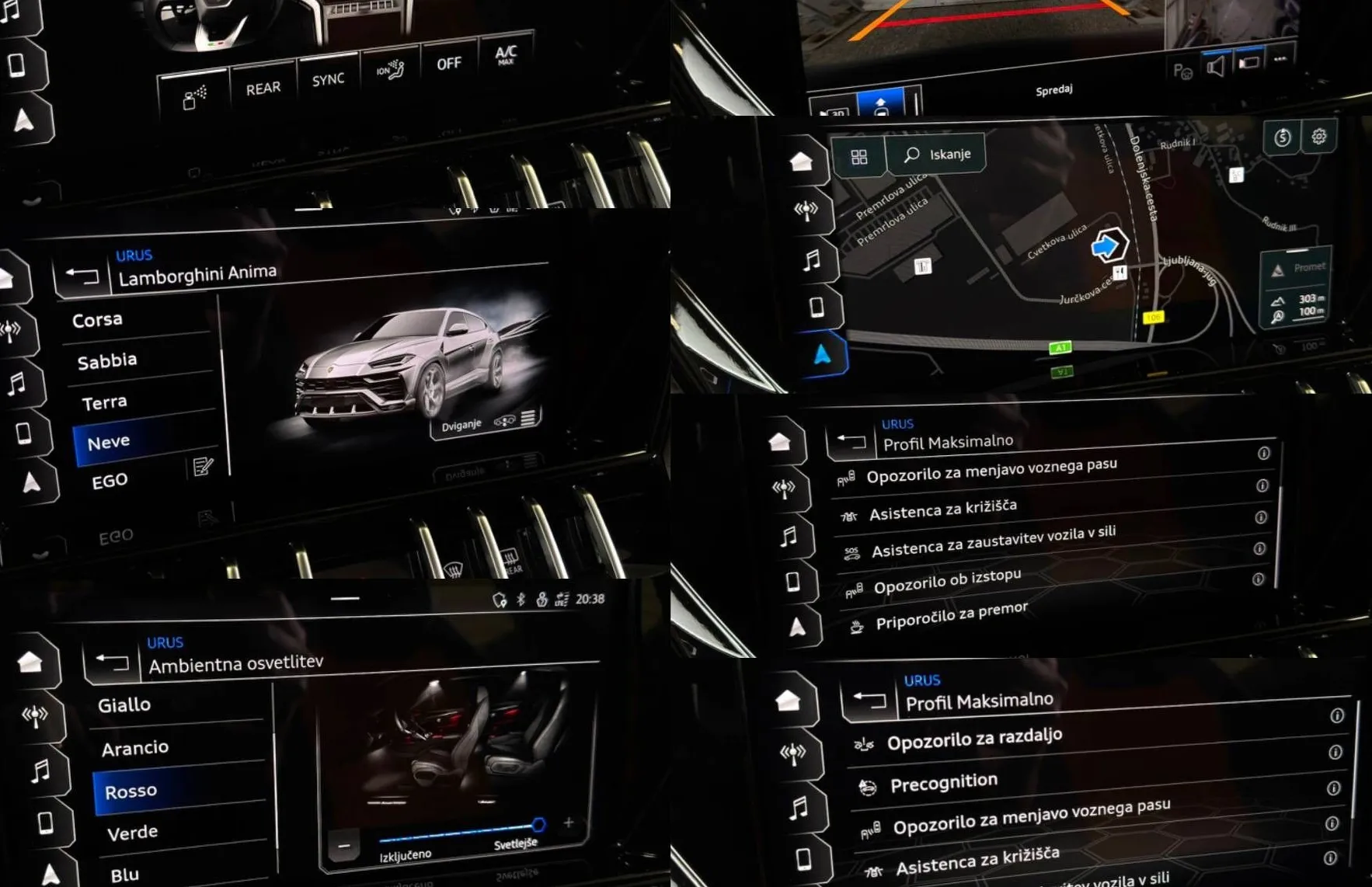 Zunanja slika - Lamborghini Urus - 650KM - PANORAMA - GRET. HLAJ. - KAMERA - HUD ... - 18