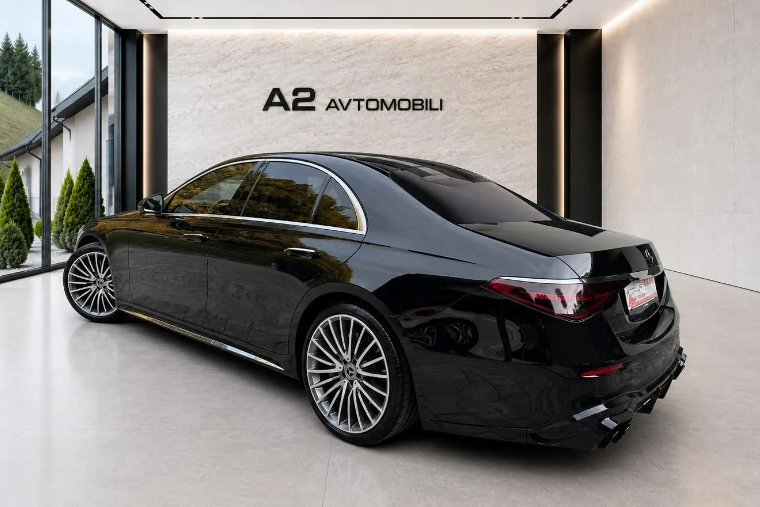 Zunanja slika - Mercedes-Benz S-Razred - S 500 4MATIC AMG Line Avt.-MAX OPREMA- - 5