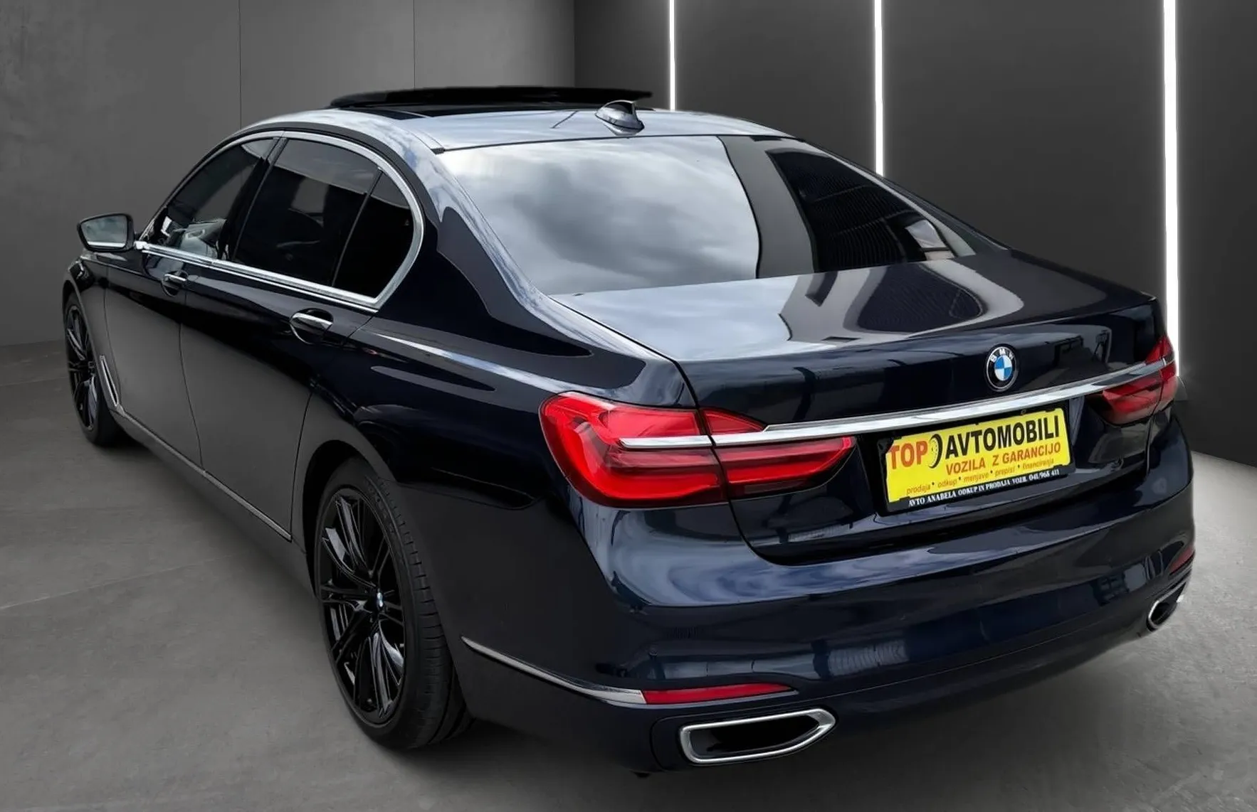 Zunanja slika - BMW Serija 7 - : 740Ld xDrive LED NAVI PDC MEMORY 360KAM RADAR TOP. - 5