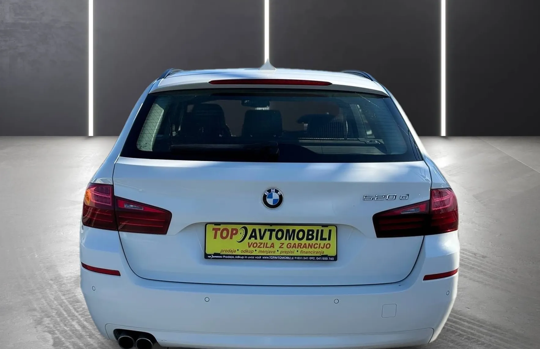 Zunanja slika - BMW Serija 5 - Touring: 520d LED NAVI TEMP HI-FI USNJE PDC FACELIFT TOP - 7