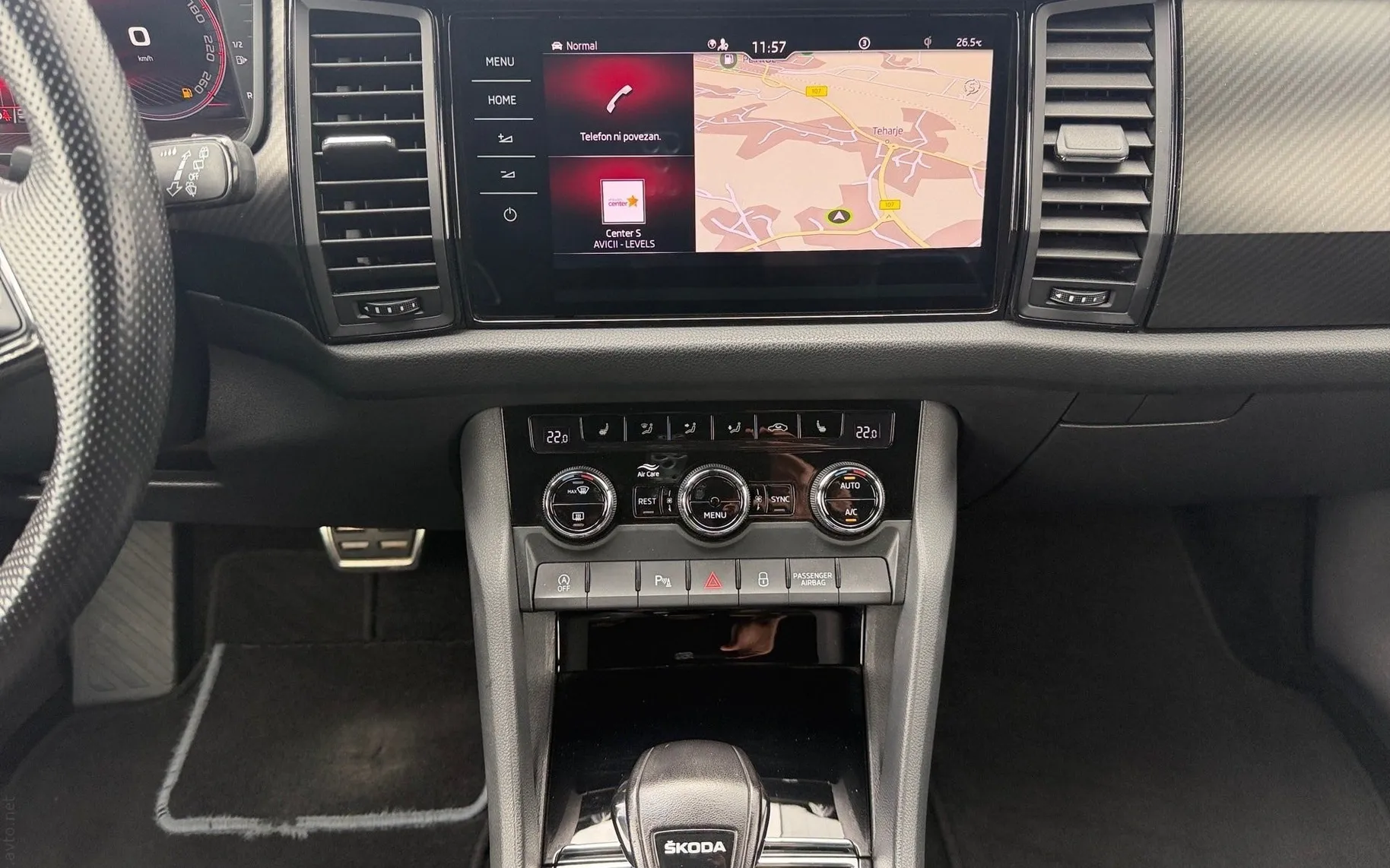 Notranja slika - Škoda Kodiaq - 2.0 TDI Sportline DSG-ACC-Vl.kljuka 4x ogr.sedeži. - 9
