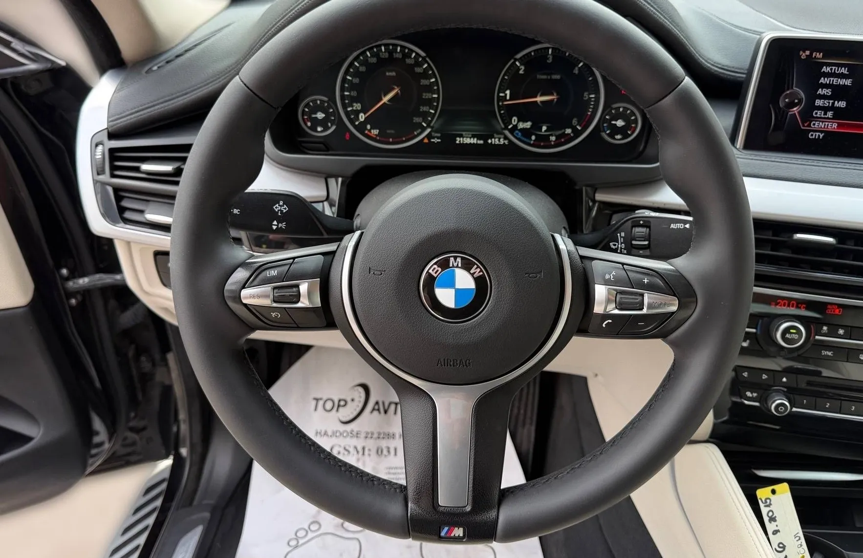 Zunanja slika - BMW X6 - serija :  xDrive 30d LED NAVIGACIJA TEMP PDC VIRTUAL TOP - 16