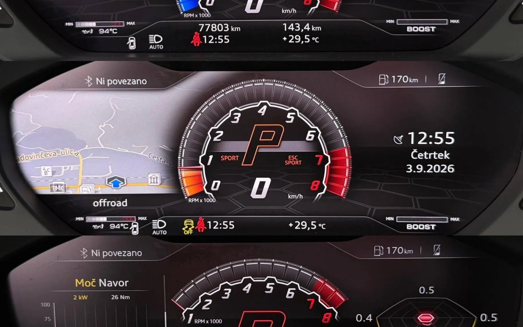 Notranja slika - Lamborghini Urus - CITURA•23 COL•SOFT•ZRAČNO•3D BANG•PANO•VIRTUAL•F1• - 11
