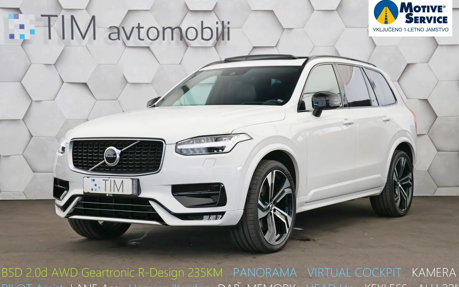 Zunanja slika - Volvo XC90 - B5D 2.0d AWD Geartronic R-Design 235KM - 1