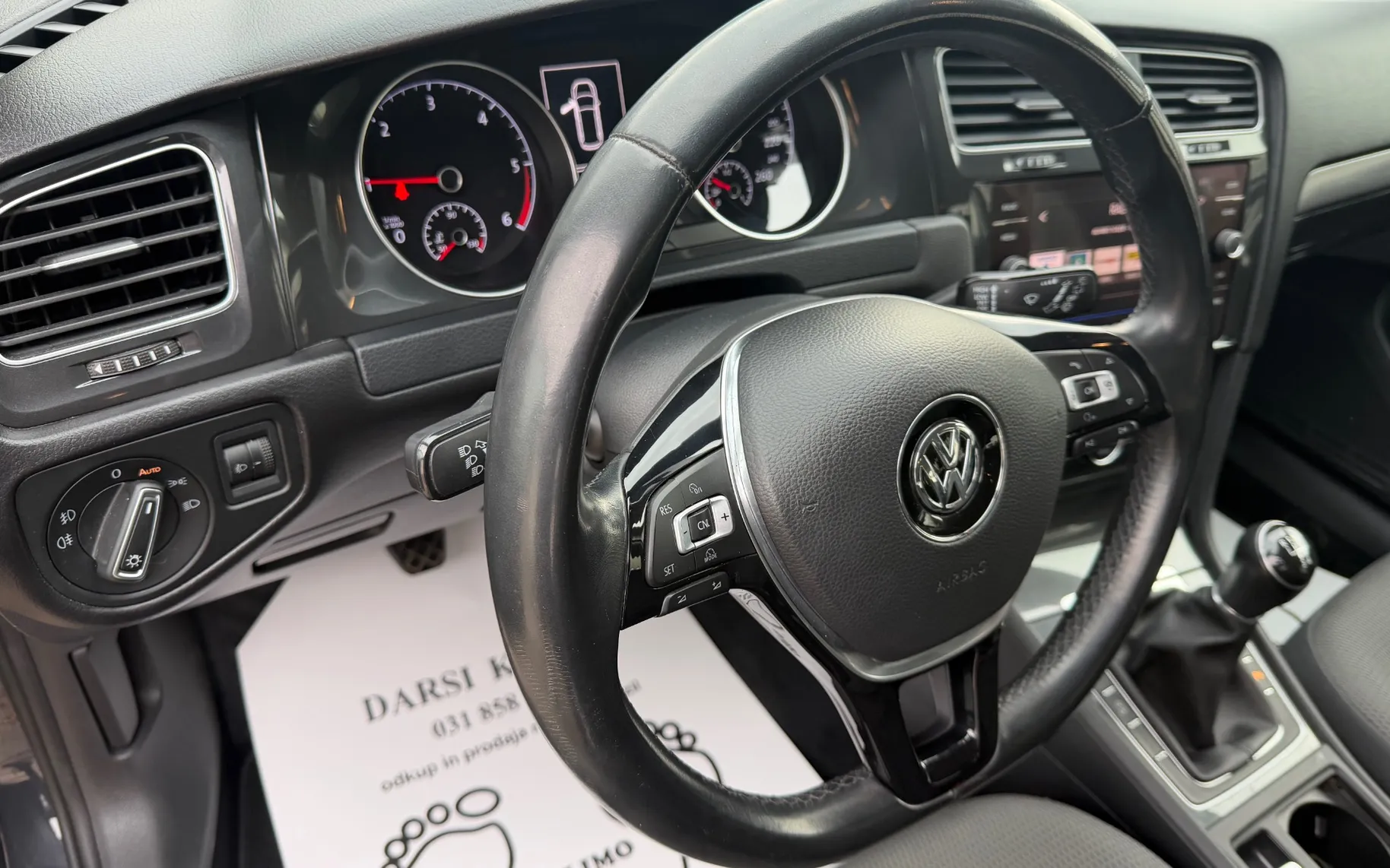Zunanja slika - VW Golf - 1.6 TDI Comfortline 115PS SLOVENSKI PDC ALU16 - 15