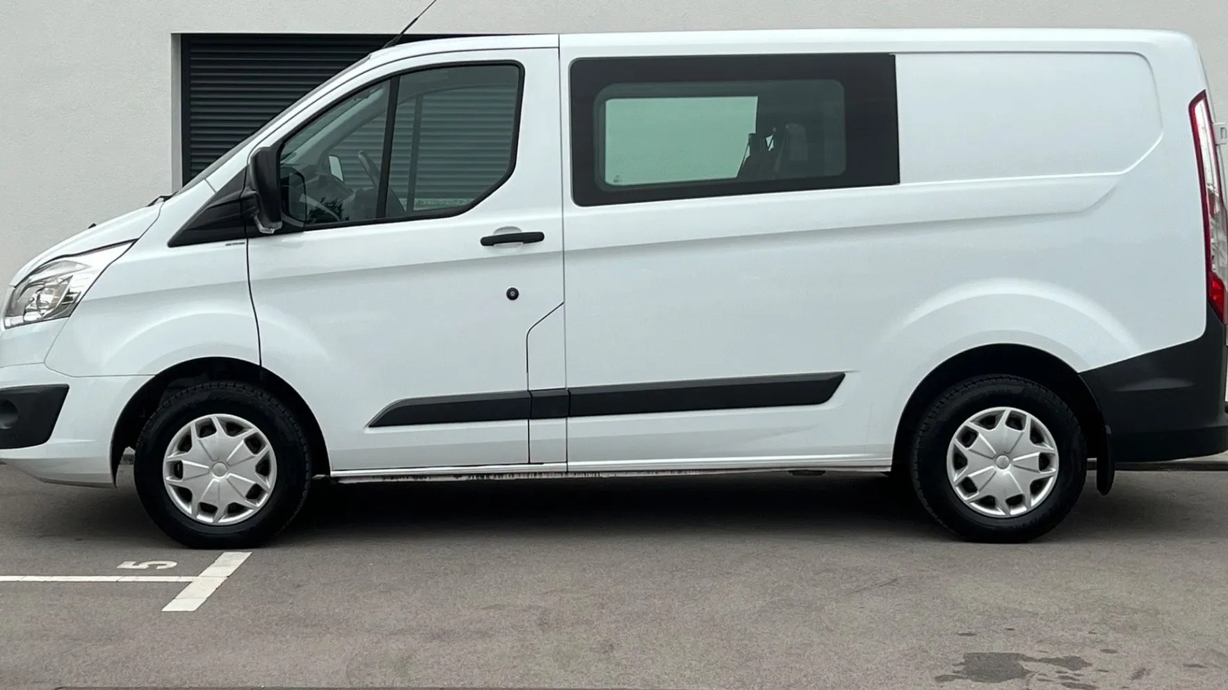 Zunanja slika - Ford E-Transit Custom - Transit Custom 2.0 TDCI+SLO+6SED+KLJUKA+PDC - 5