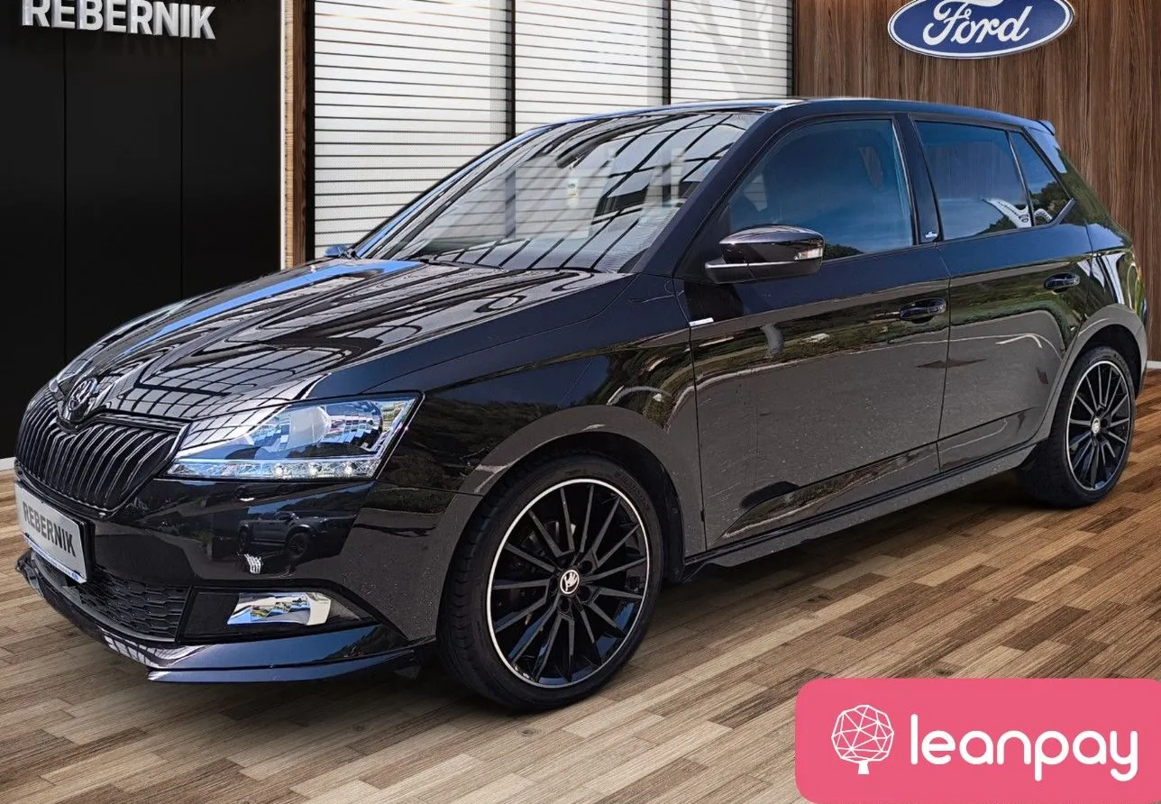 Zunanja slika - Škoda Fabia - 1.0 TSI Black Edition-SLO-1.LAST.- samo 80 TKM - 1