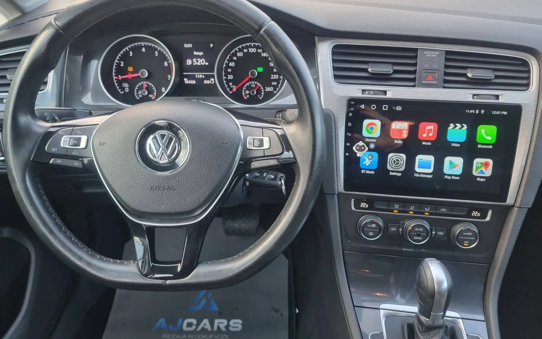 Zunanja slika - VW Golf - 1.0 TSI Comfortline DSG-NAVI-Kamera-Tempomatt - 10