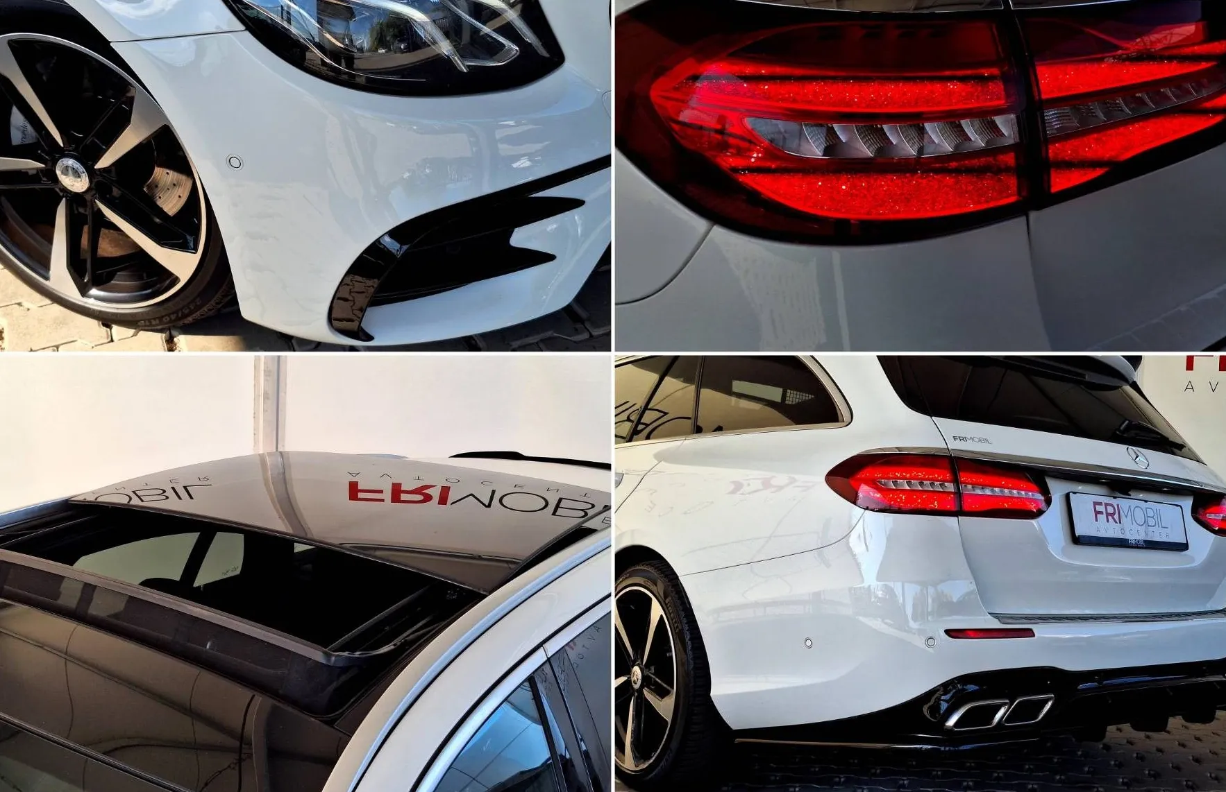 Zunanja slika - Mercedes-Benz E-Razred - 220d E63 LOOK•V8 SOUND•PANORAMA•BURMESTER•AMBIENT• - 7