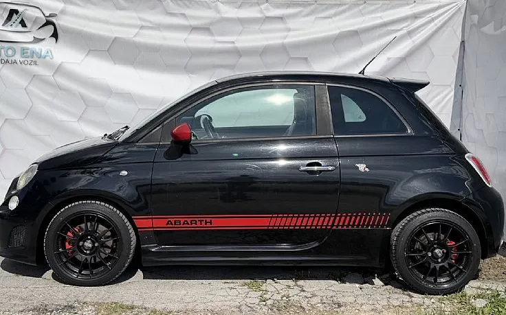 Zunanja slika - Fiat 500 - 1.4 16V Turbo Abarth - ALU16 - KLIMA - 6