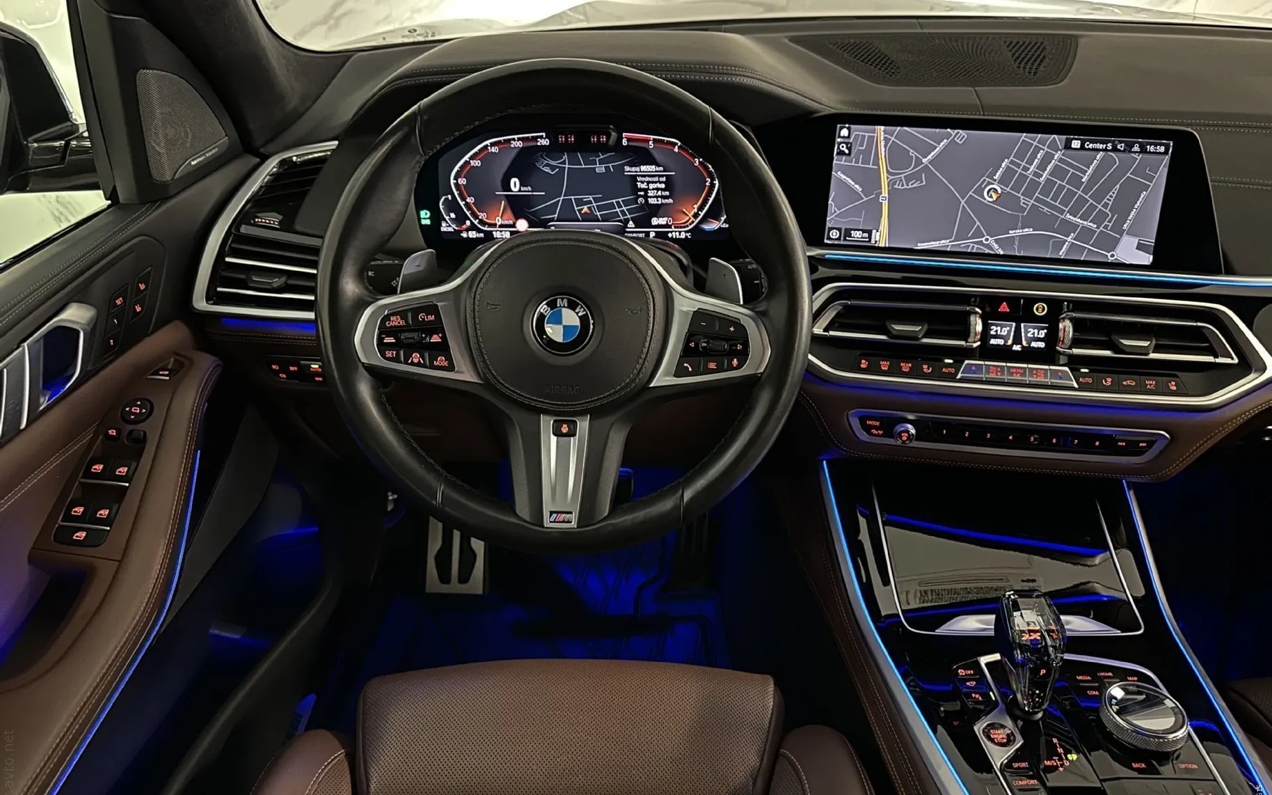 Notranja slika - BMW serija X5: - xD40d|M|Laser|Zračno|ACC|360K|Masaža|Crystal|Hlaj| - 9