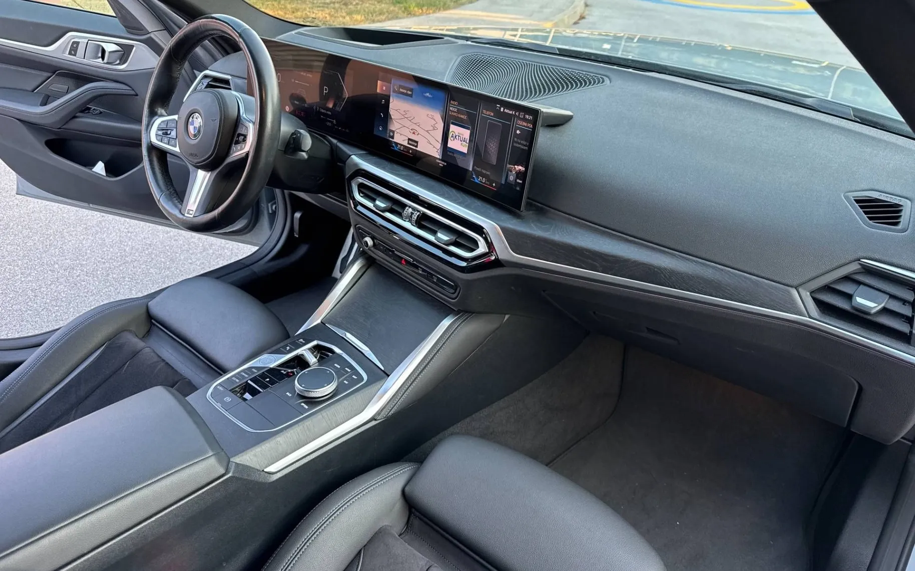 Notranja slika - BMW serija 4 Gran Coupe: - 420d xDrive M-SPORT-LED-NAVI-KAMERA-ALU-... - 9
