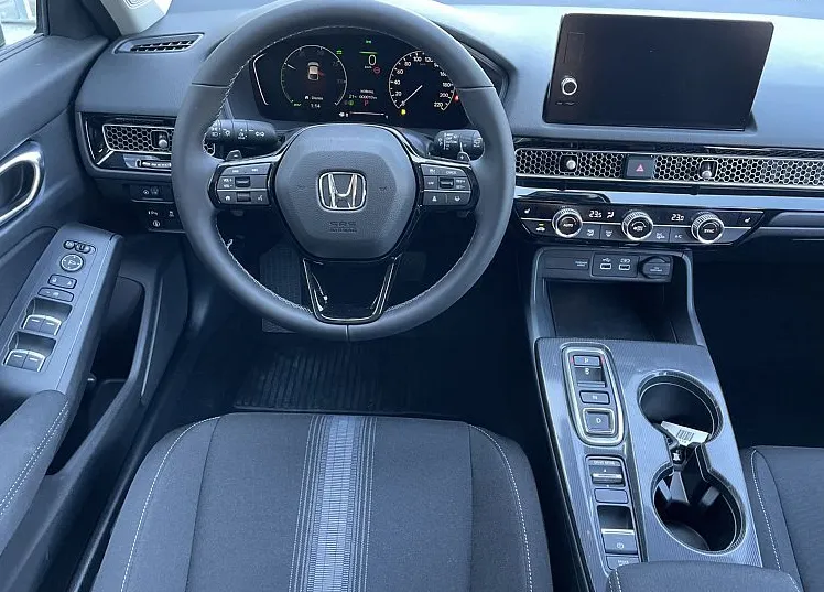 Zunanja slika - Honda Civic - 2.0-HIBRID-135kW-ELEGANCE-CVT-ACC-NAVI-LED-ZALOGA - 9