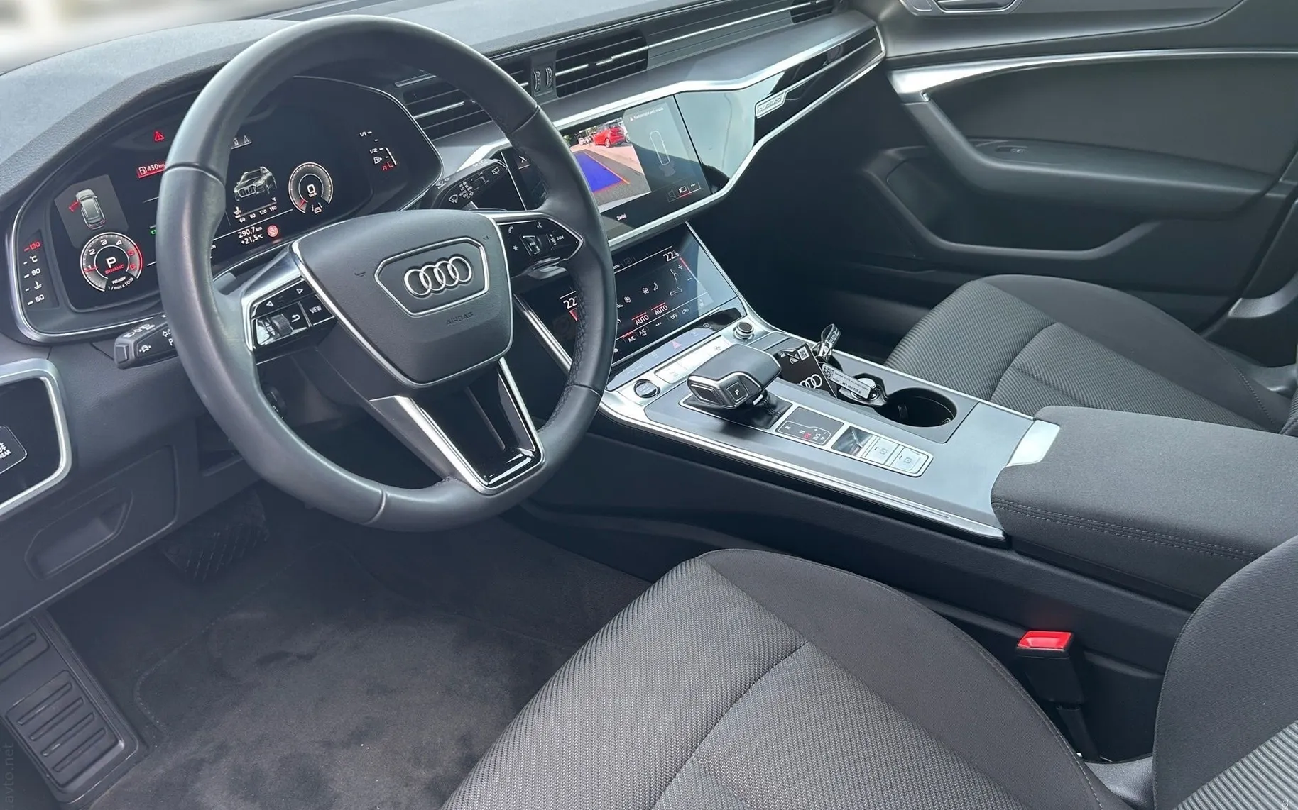 Notranja slika - Audi A6 Allroad - 45 TDI Quattro S tronic Matrix - Kamera - Kljuka - 9
