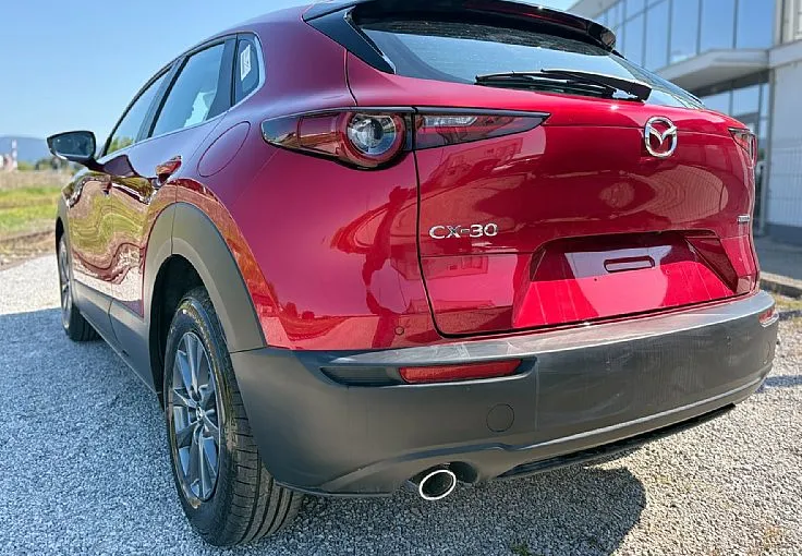 Zunanja slika - Mazda CX-30 - e-Skyactiv G140 Prime-line - 4