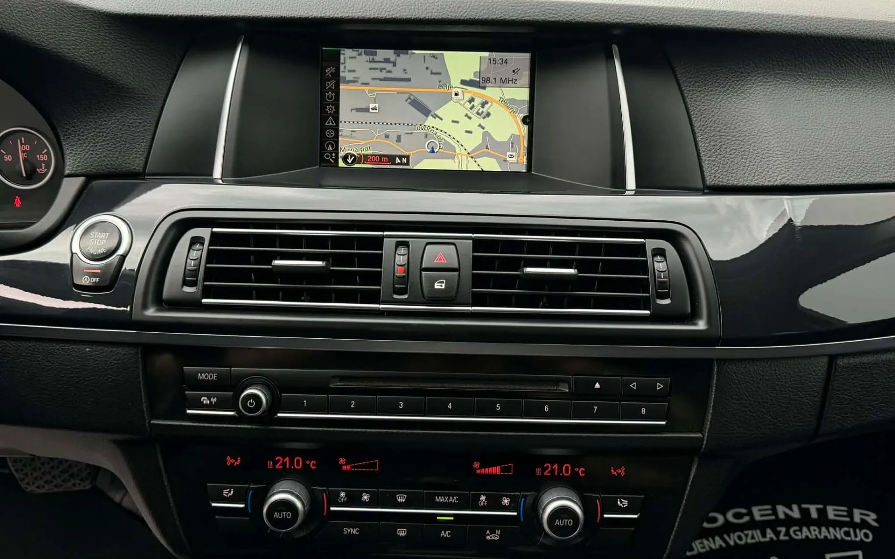 Notranja slika - BMW serija 5 Touring: - 520XD-4X4-AUT-188.000km-LIZING ZA TUJCE-NAVI- - 11