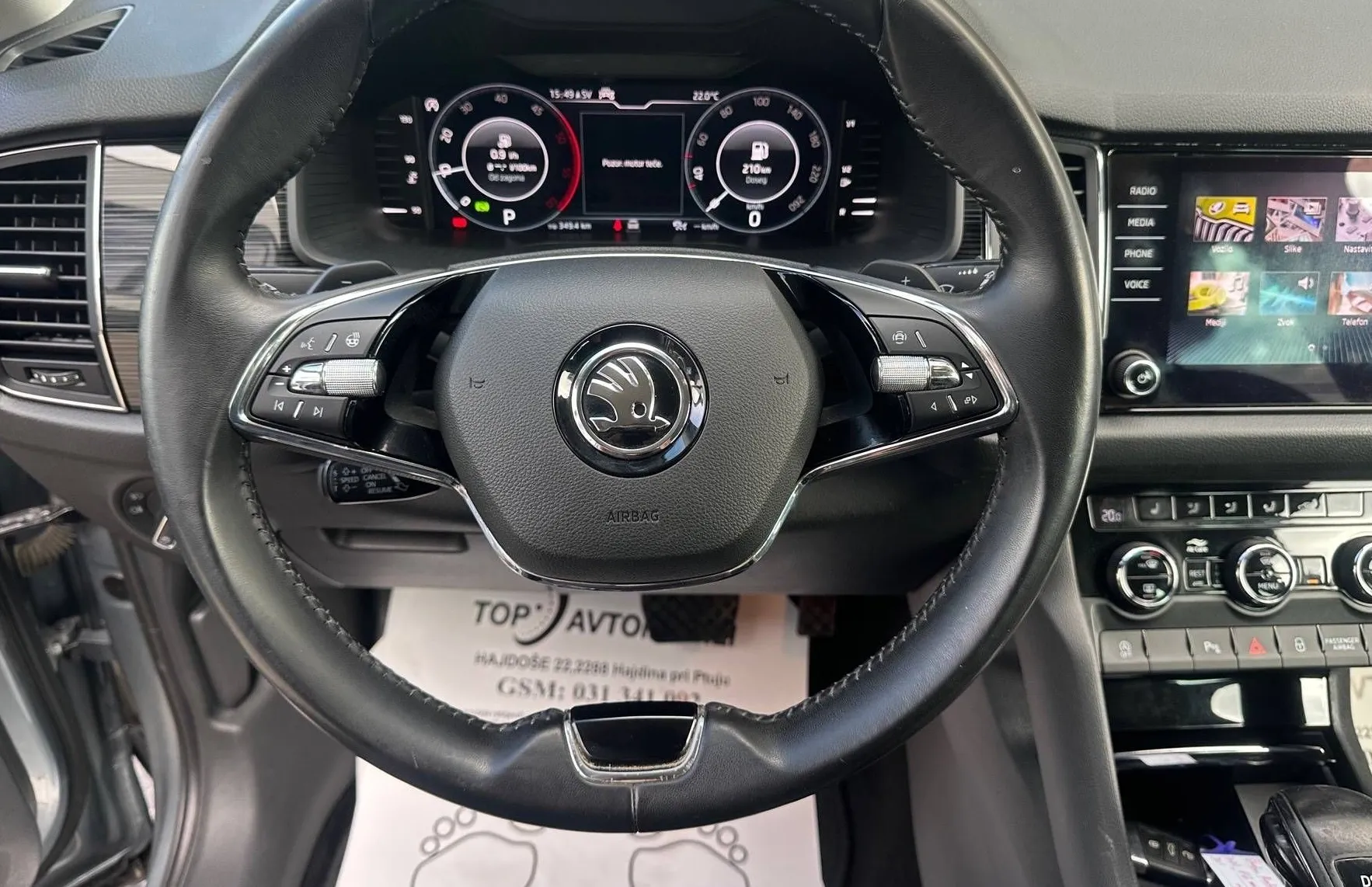 Zunanja slika - Škoda Kodiaq - 2.0 TDI FUL LED ACC NAVI VIRTUAL HI-FI KLJUKA TOP - 14