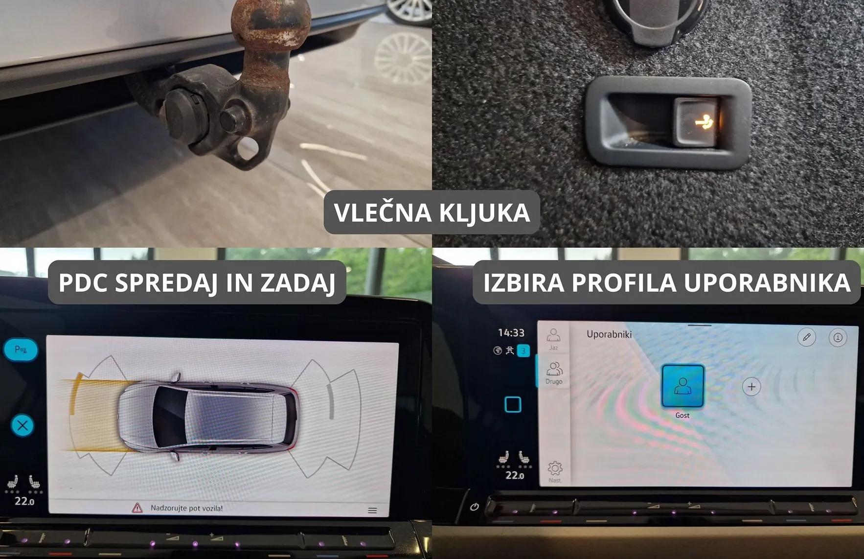 Zunanja slika - VW Golf - Variant 2.0 TDI DAB|NAVI|LED|PDC|KLJUKA|AMBIENT|VIRTUAL - 17