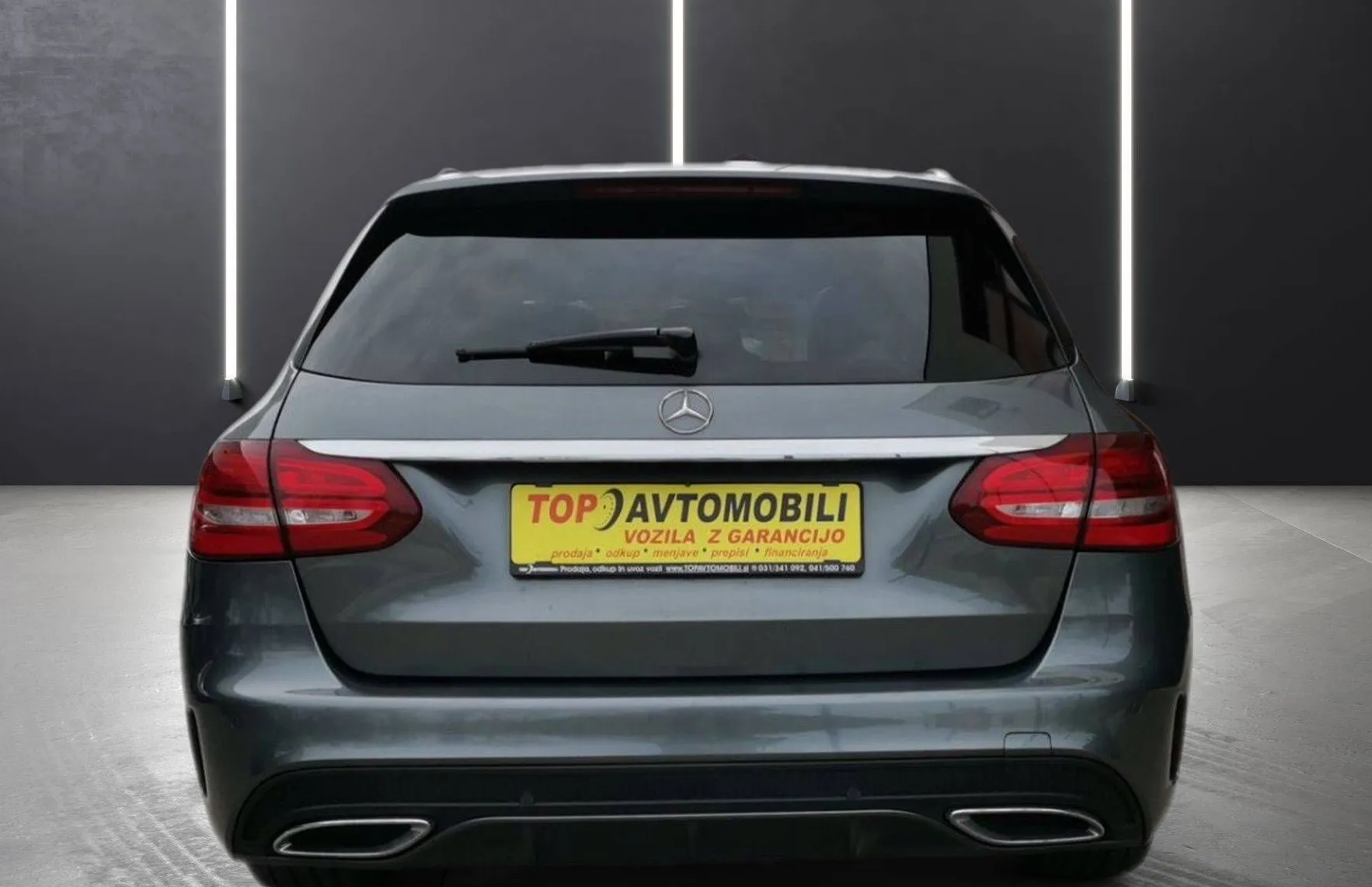 Zunanja slika - Mercedes-Benz C-Razred - C 220 d AMG LINE LED PDC KAMERA NAVI PANORAMA TO.. - 4