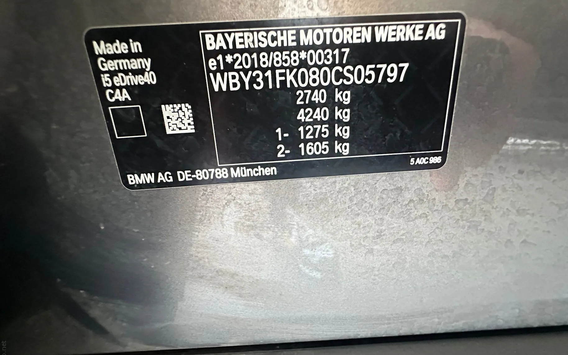Zunanja slika - BMW i5 Limousine - eDrive40.LUKSENBURG.KAMERA.USNJE.LED-subvencija - 9