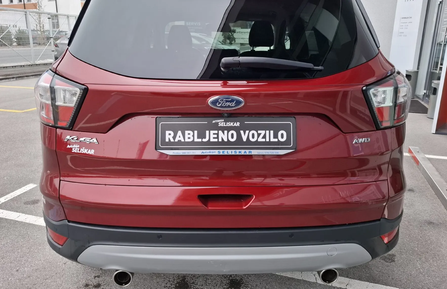 Zunanja slika - Ford Kuga - 2.0 TDCi 110kW AWD AVTOMATIK + SERVISNA KNJIGA - 6