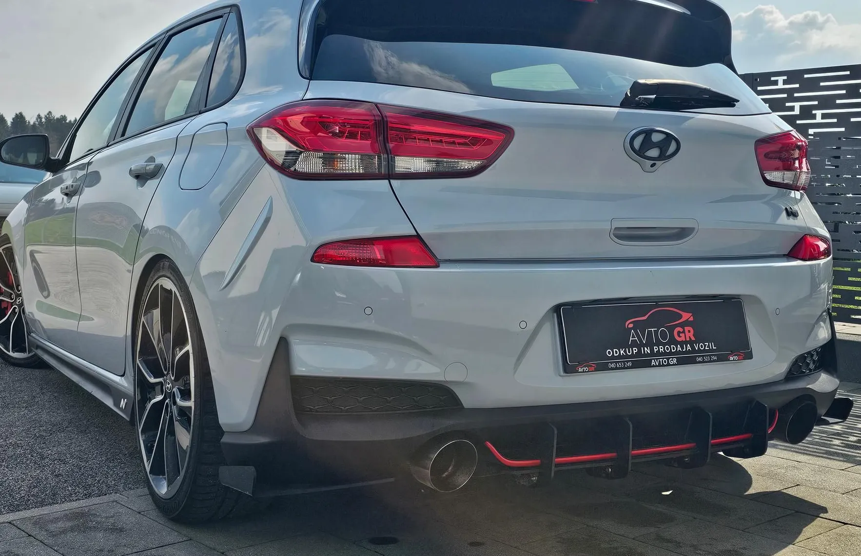 Zunanja slika - Hyundai i30 - 2.0 T-GDI N Performance-PERLA LIGHT BLUE- ODLIČEN- - 11
