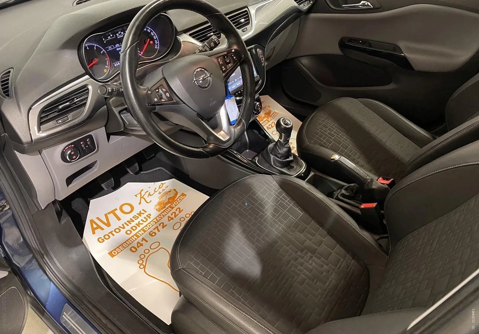 Notranja slika - Opel Corsa - 1.0 TURBO-XENON-MRTVI KOTI-PDC-TEMPOMAT... - 9