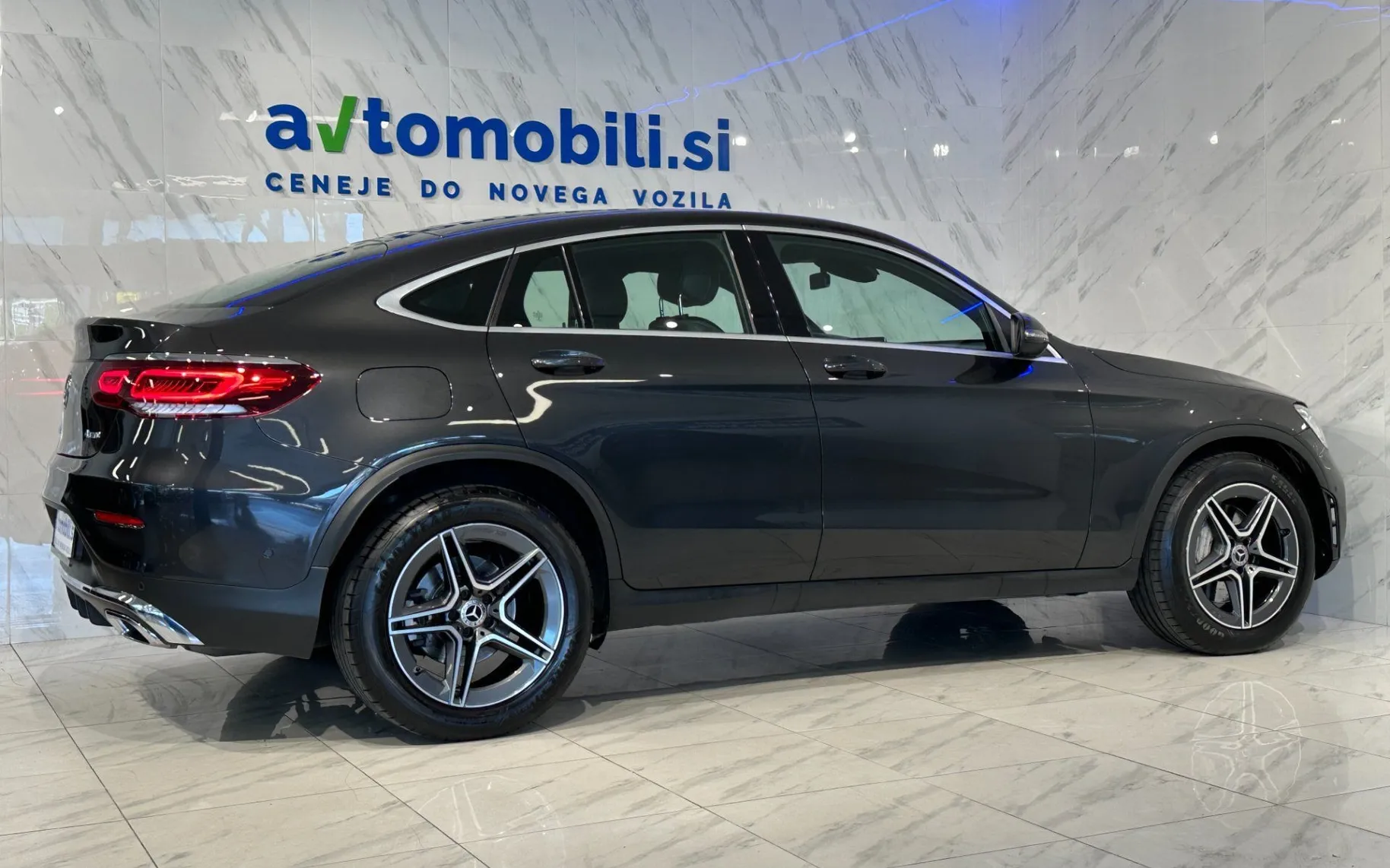 Zunanja slika - Mercedes-Benz GLC coupe - 220d|4Matic|AMG Line|Kamera|Kljuka|SLO|1.Lastnik|. - 6
