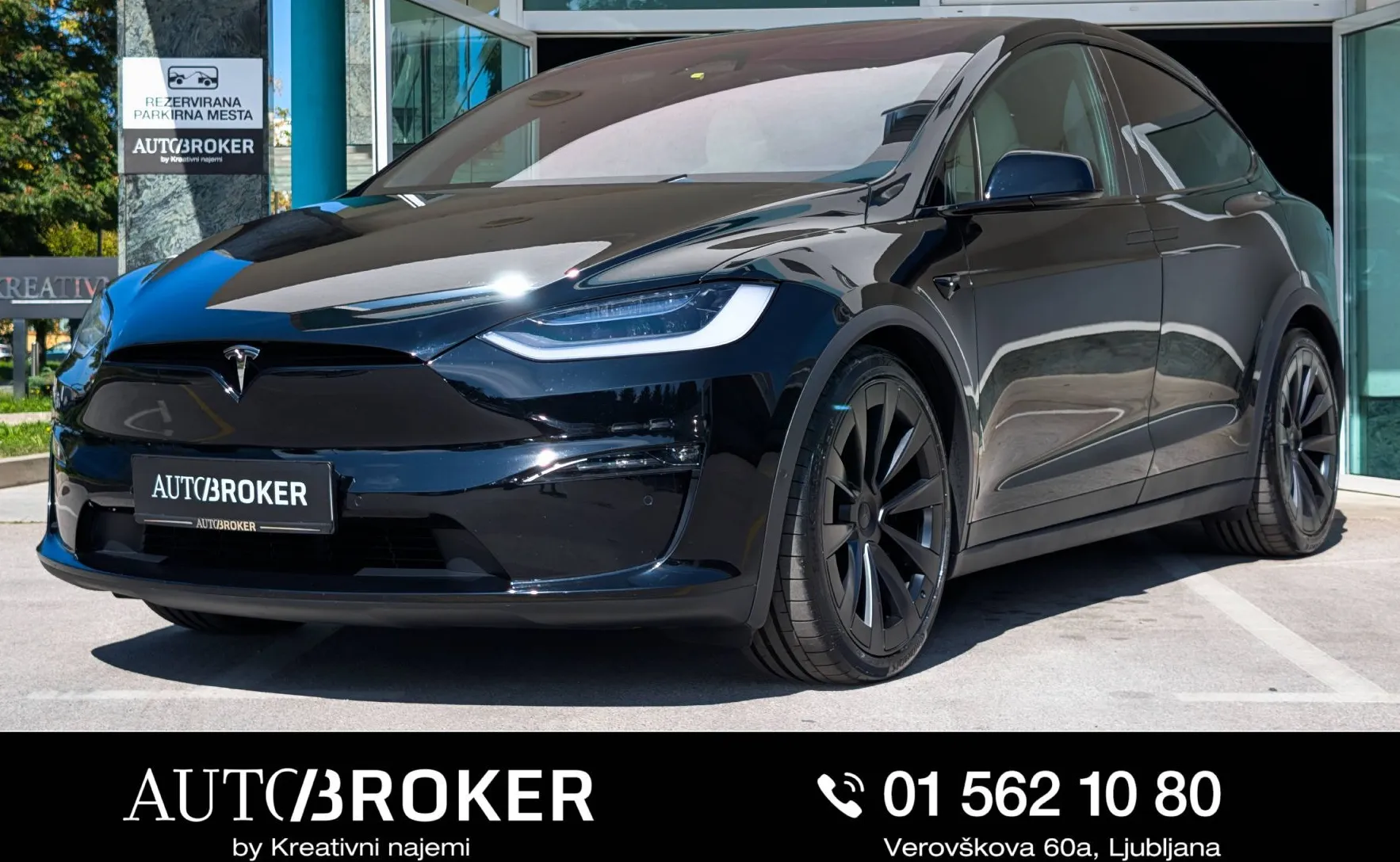 Zunanja slika - Tesla Model X - Plaid All-Wheel Drive Yoke Avtopilot kljuka - 1