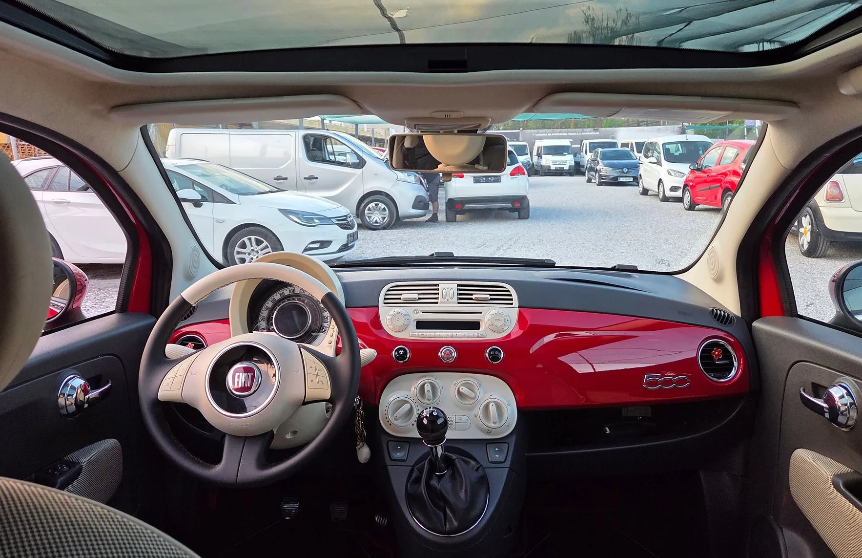 Zunanja slika - Fiat 500 - 1.2-klima-panorama-alu-samo145.000km-servisiran - 12