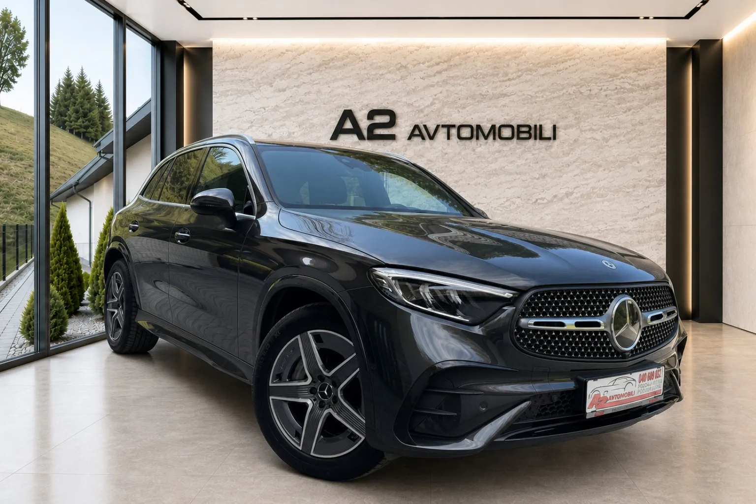 Zunanja slika - Mercedes-Benz GLC-Razred - GLC 300 d 4MATIC AMG-KLJUKA-KAMERA-ACC-LED-NAVI- - 3