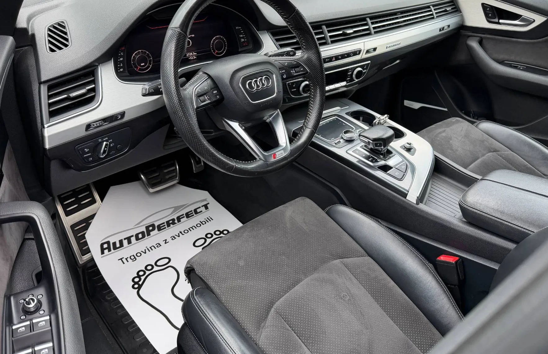 Zunanja slika - Audi Q7 - 3.0 TDI quattro 200kW S-Line |SLO|MATRIX|BOSE|4WS. - 9