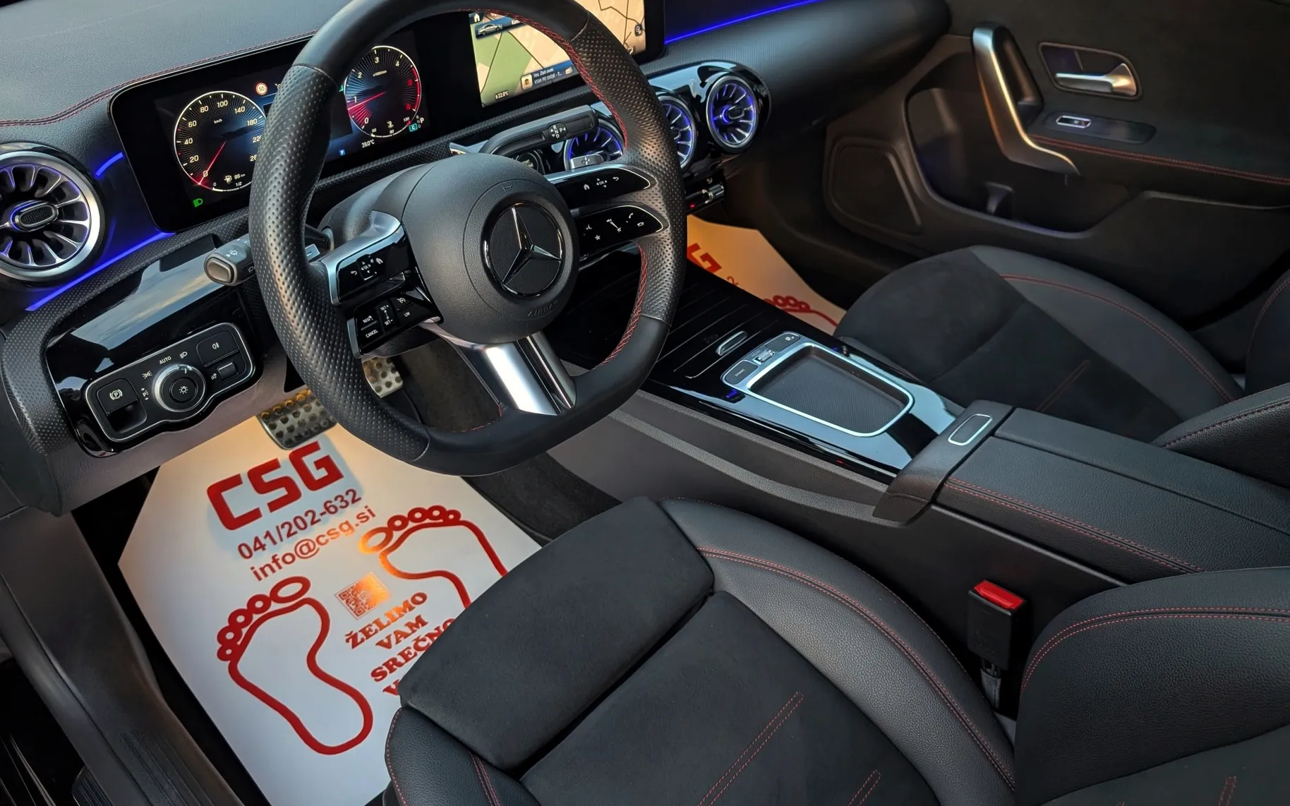 Zunanja slika - Mercedes-Benz CLA Coupe - CLA-Razred 200d aut AMG-Line - 7