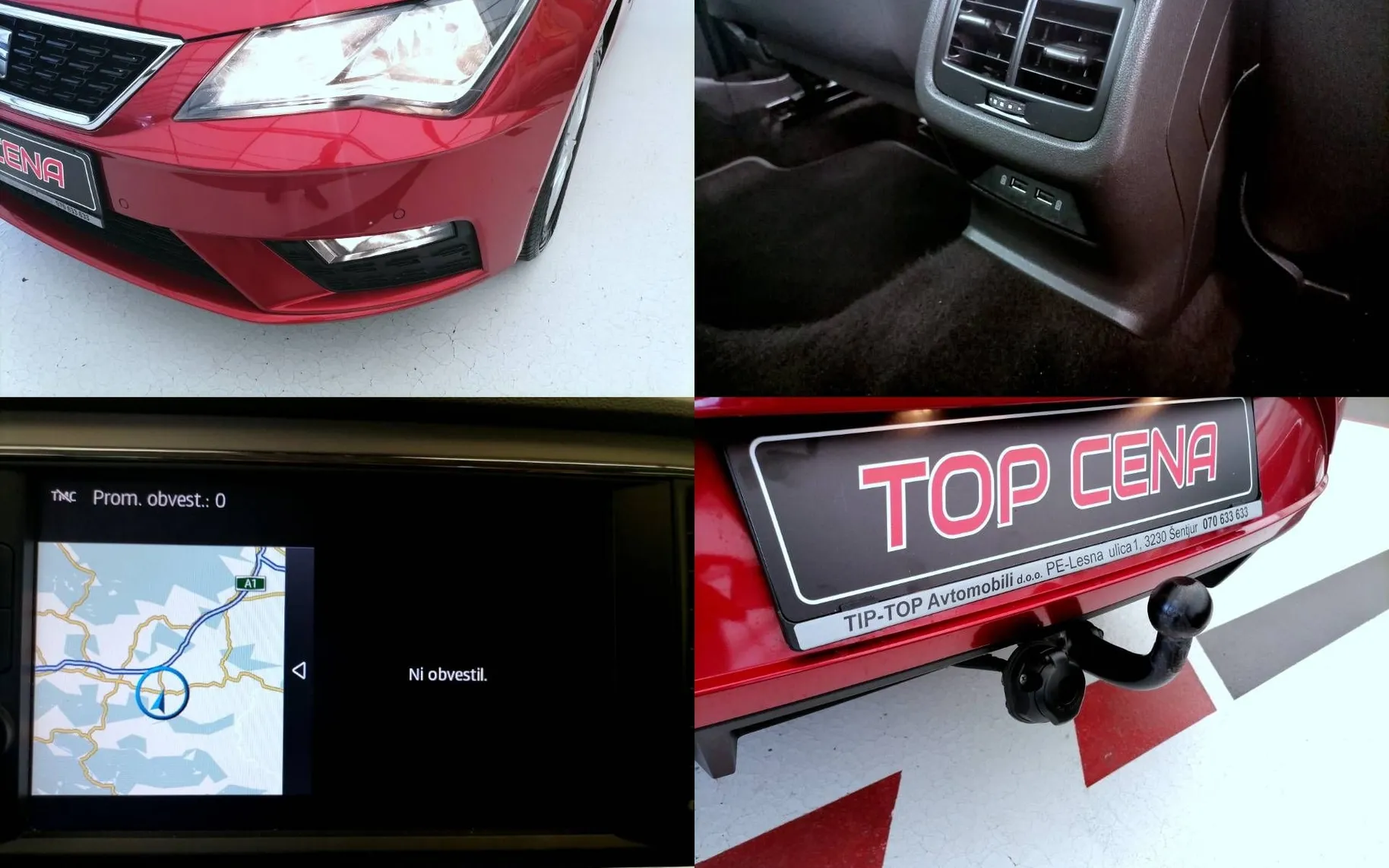 Notranja slika - Seat Leon - ST 1.6 TDI Xcellence LED ALU NAVI 2XPDC KOT-NOV - 11