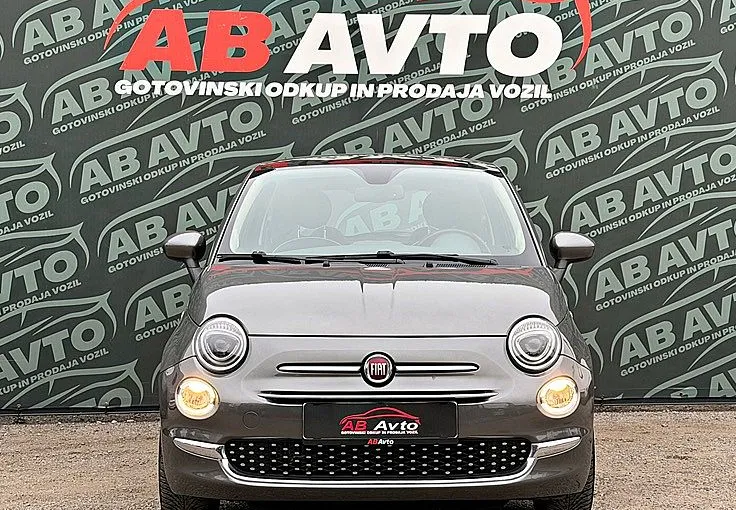 Zunanja slika - Fiat 500 - 0.9 8V TURBO+77KW+6PRESTAV+LED+ALU+DAB+BREZ POLOGA - 2