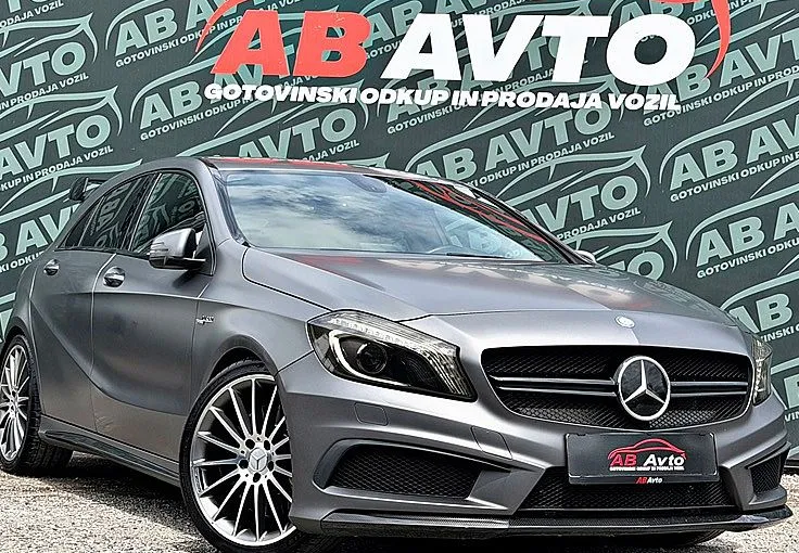 Zunanja slika - Mercedes-Benz A-Razred - A 45 AMG 4MATIC Avt.+F1+265KW+ALU19+STAR ROOF+TOP - 1