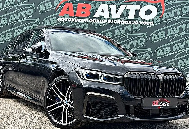 Zunanja slika - BMW Serija 7 - : 740Ld xDrive Avt.+F1+SLO+MAX OPREMA+PANO+CARBON - 1