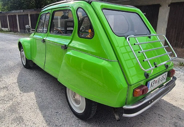 Zunanja slika - Citroën Dyane - 6 + BREZ POLOGA OBNOVLJEN OLDTIMER - 7
