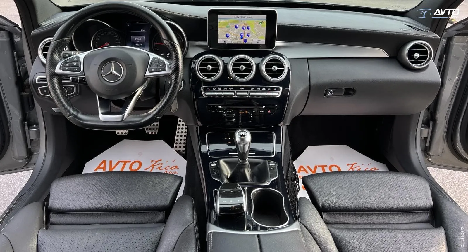 Notranja slika - Mercedes-Benz C-Razred - 200 d-AMG-BI-XENON-LIMO-FULL LED-NAVI-TEMPOMAT-P.. - 9