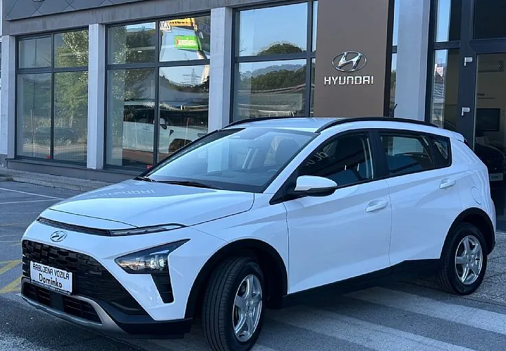 Zunanja slika - Hyundai Bayon - 1.2 MPI°°1.Lastnik°°SLO°°Rezervna pnevmatika - 2