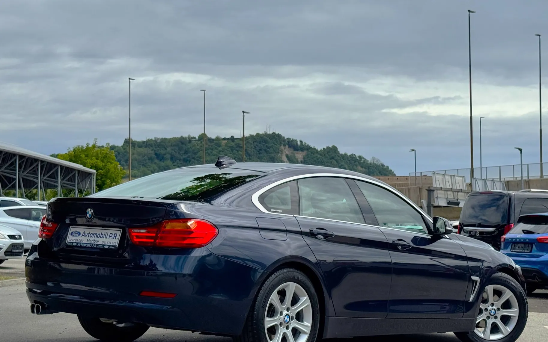 Zunanja slika - BMW serija 4 Gran Coupe - 420d Gran Coupe USNJE-NAVI-TEMPOMAT-PDC-BI-XE - 7