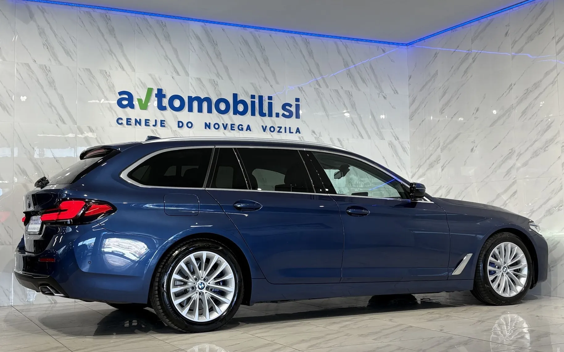 Zunanja slika - BMW serija 5 Touring: - 40d|xDrive|M|ACC|Laser|HUD|Kamera|TV|Gretje|Klju.. - 5