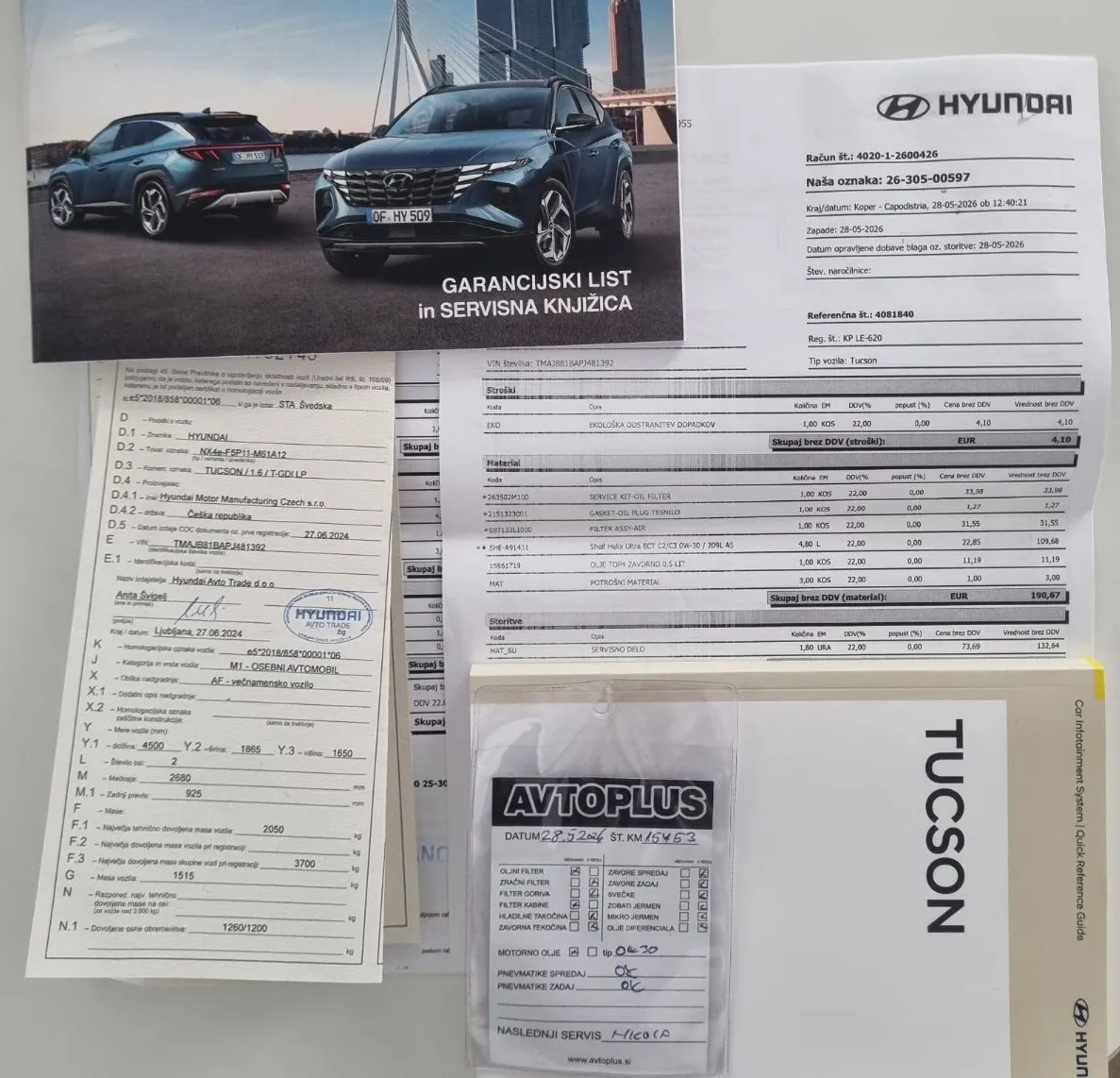 Zunanja slika - Hyundai Tucson - 1.6 TGDi SLOVENSKI + 1. LASTNIK + POTRJENA KNJIGA - 19