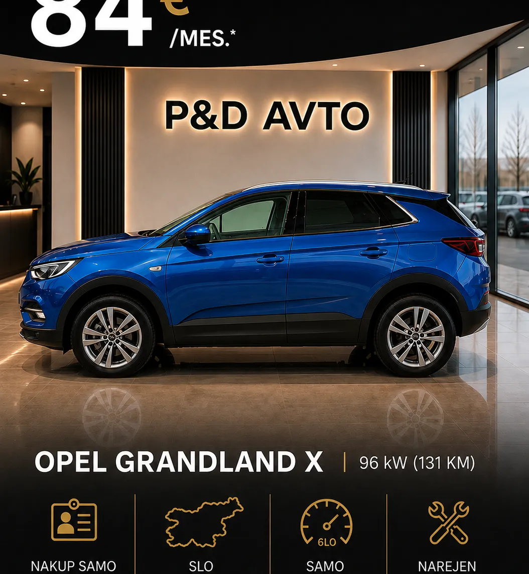 Zunanja slika - Opel Grandland X - 1,2 Turbo Enjoy Start/Stop - 1