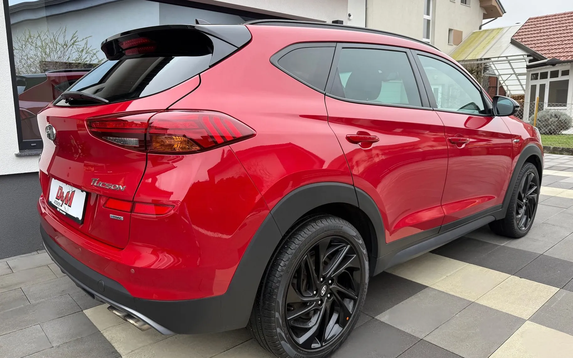 Zunanja slika - Hyundai Tucson - CRDI 4X4 NL1NE°185KM°RADAR°360CAM°19COL - 7