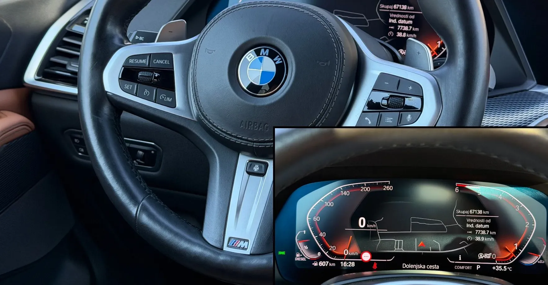 Zunanja slika - BMW X5 - serija : xDrive30d Avt. M-Optik |KLJUKA|H K|HUD|KAM|PANO| - 15