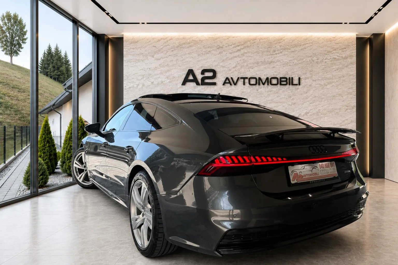 Zunanja slika - Audi A7 - Sportback 50 TDI quattro S-LINE-PANORAMA-VIRTUAL- - 2