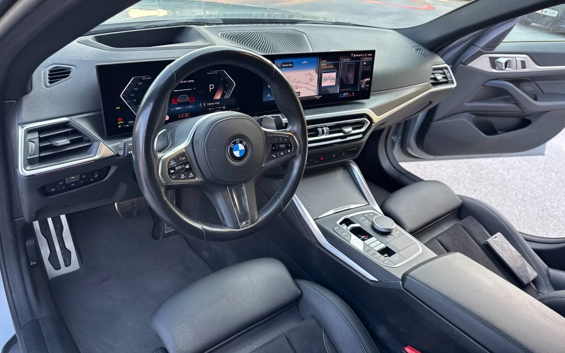 Notranja slika - BMW serija 4 Gran Coupe: - 420d xDrive M-SPORT-LED-NAVI-KAMERA-ALU- - 10